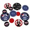 Big Dot of Happiness Own the Mat - Wrestling - Birthday Party Giant Circle Confetti - Wrestler Party Decorations - Large Confetti 27 Count